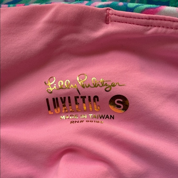 Lilly Pulitzer Luxletic Weekender High Rise Legging In Full Bloom - Small - Picture 2 of 5